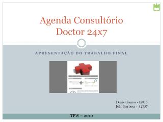 Agenda Consultório Doctor 24x7