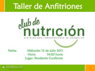 Taller de Anfitriones