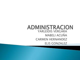 ADMINISTRACION