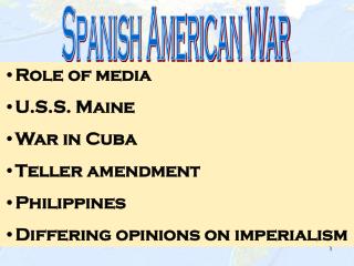 Spanish American War