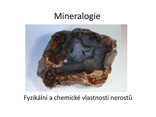 Mineralogie