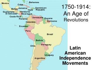 1750-1914: An Age of Revolutions