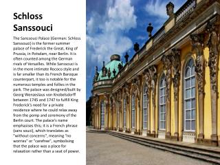 Schloss Sanssouci