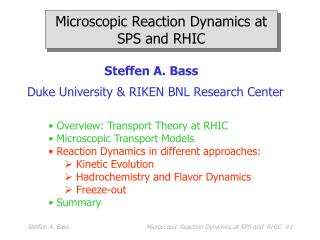 Microscopic Reaction Dynamics at SPS and RHIC