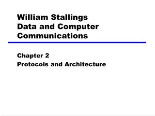 William Stallings Data and Computer Communications
