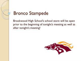 Bronco Stampede