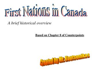 First Nations in Canada