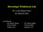 Downslope Windstorm Lab