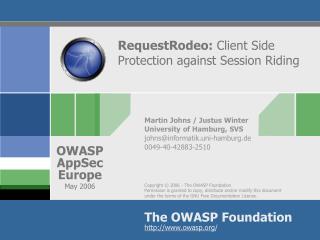 RequestRodeo: Client Side Protection against Session Riding