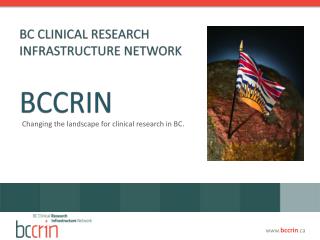 BC Clinical Research Infrastructure Network