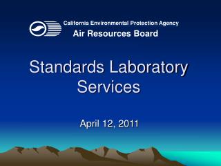 Standards Laboratory Services