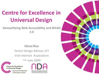 Centre for Excellence in Universal Design