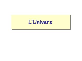 L’Univers