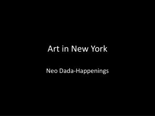 Art in New York