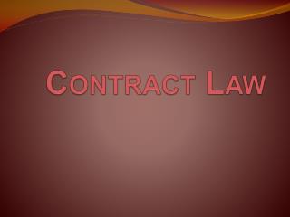 Contract Law