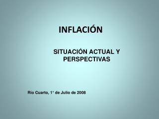 INFLACIÓN