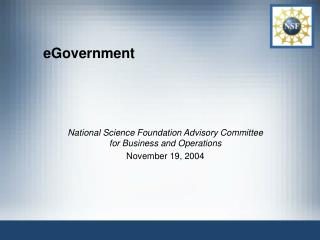 eGovernment