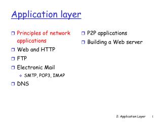 Application layer