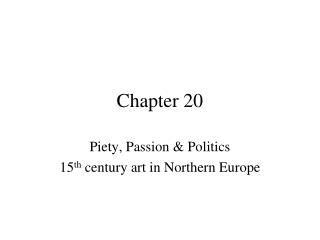 Chapter 20