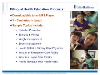 Bilingual Health Education Podcasts