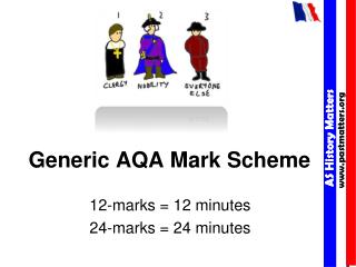 Generic AQA Mark Scheme