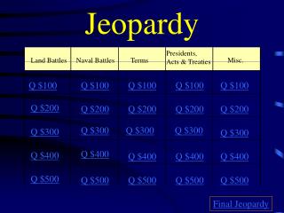 Jeopardy