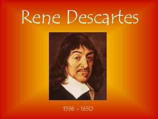 Rene Descartes