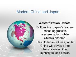 Modern China and Japan