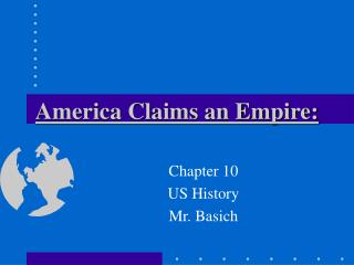 America Claims an Empire: