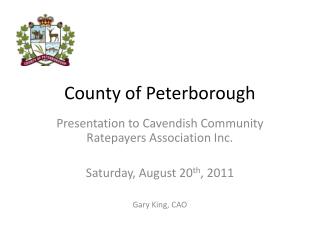 County of Peterborough