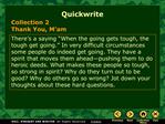 Quickwrite