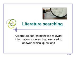 Literature searching