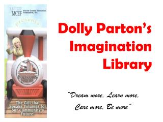 Dolly Parton’s Imagination Library