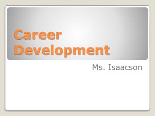 Career Development