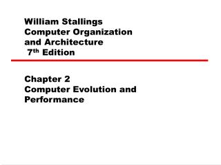 William Stallings Computer Organization and Architecture 7 th Edition