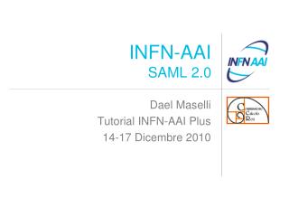 INFN-AAI SAML 2.0
