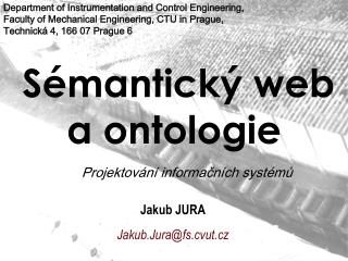 Sémantický web a ontologie