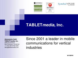 TABLET media , Inc.