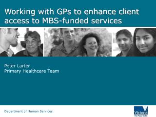 Working with GPs to enhance client access to MBS-funded services