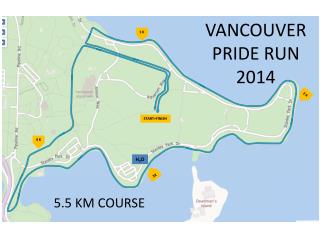 VANCOUVER PRIDE RUN 2014