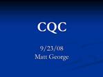 CQC