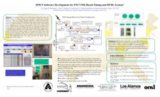 EPICS Software Development for SNS VME-Based Timing and RTDL System*