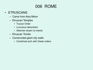 006 ROME