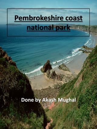 Pembrokeshire coast national park