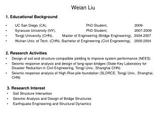 Weian Liu