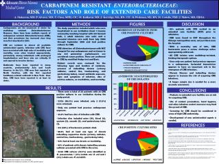 CARBAPENEM RESISTANT ENTEROBACTERIACEAE :