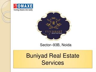 Omaxe Riyasat High Rise Apartments in Noida