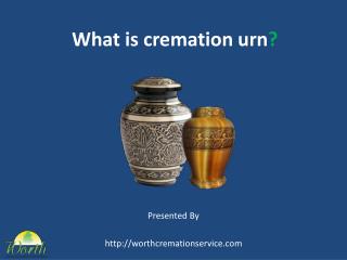 what is cremation urn