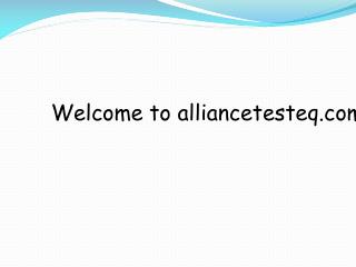 Buy Electronics Equipment from Alliance Test
