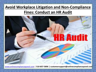 Conduct an HR Audit